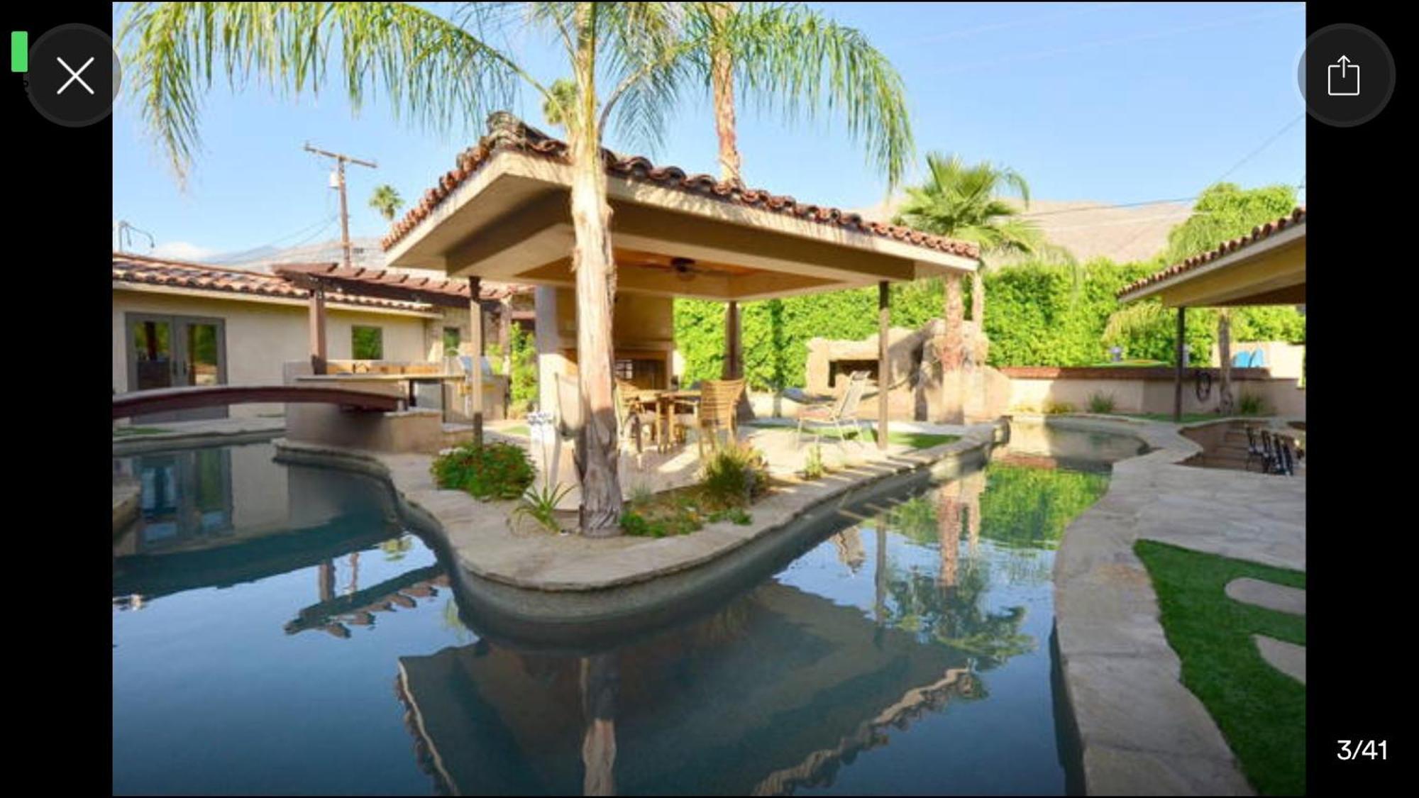 Warm Sands Villa-Moving River/Island Palm Springs Exteriör bild