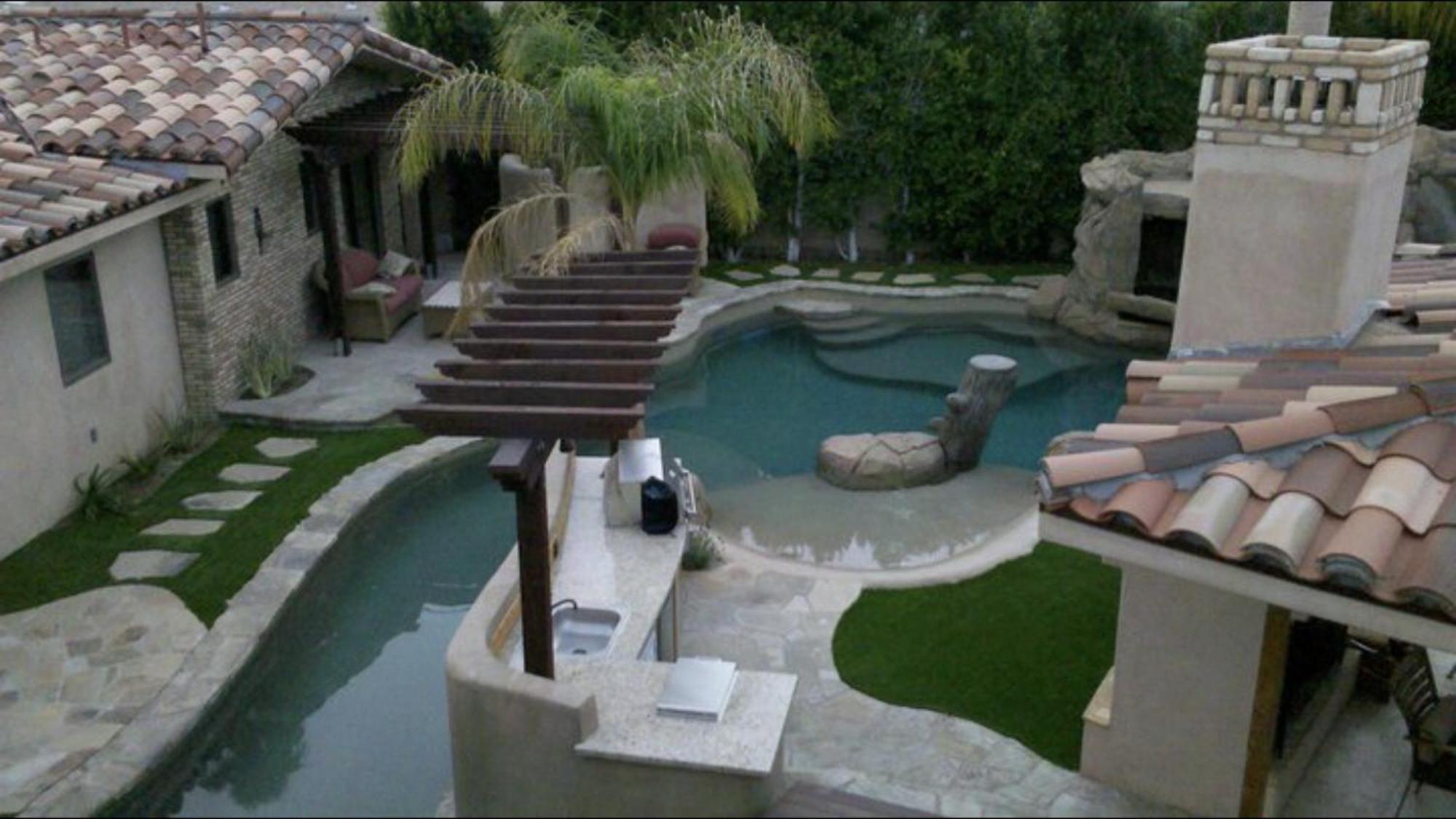 Warm Sands Villa-Moving River/Island Palm Springs Exteriör bild