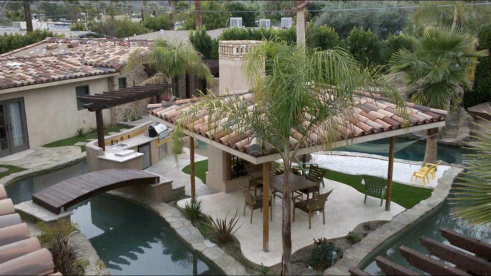 Warm Sands Villa-Moving River/Island Palm Springs Exteriör bild