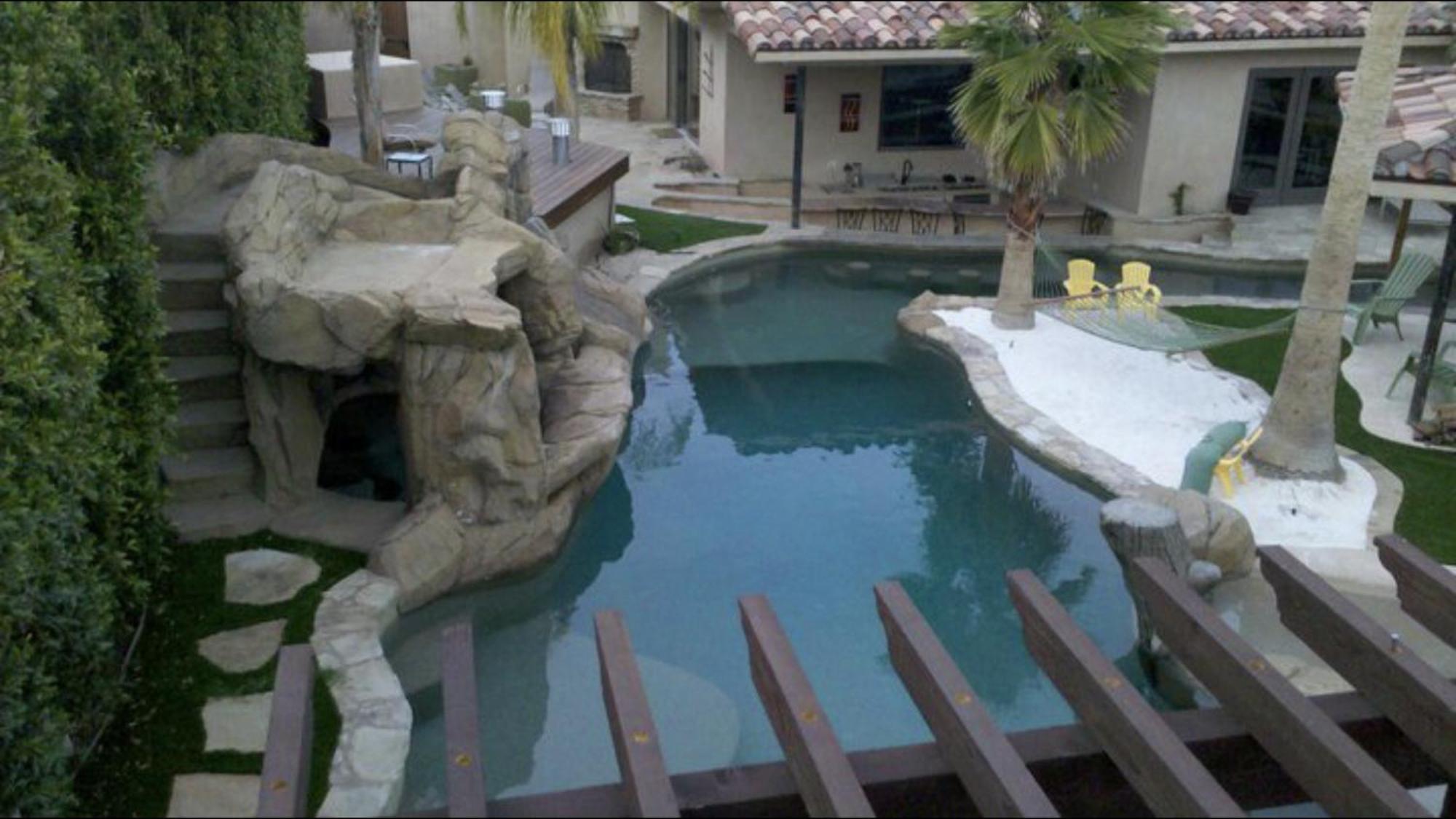 Warm Sands Villa-Moving River/Island Palm Springs Exteriör bild