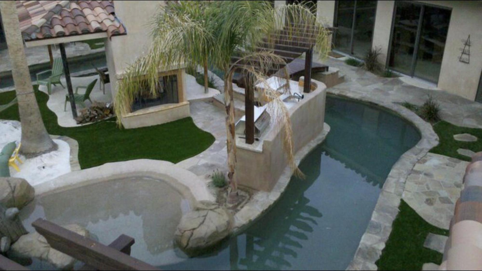 Warm Sands Villa-Moving River/Island Palm Springs Exteriör bild