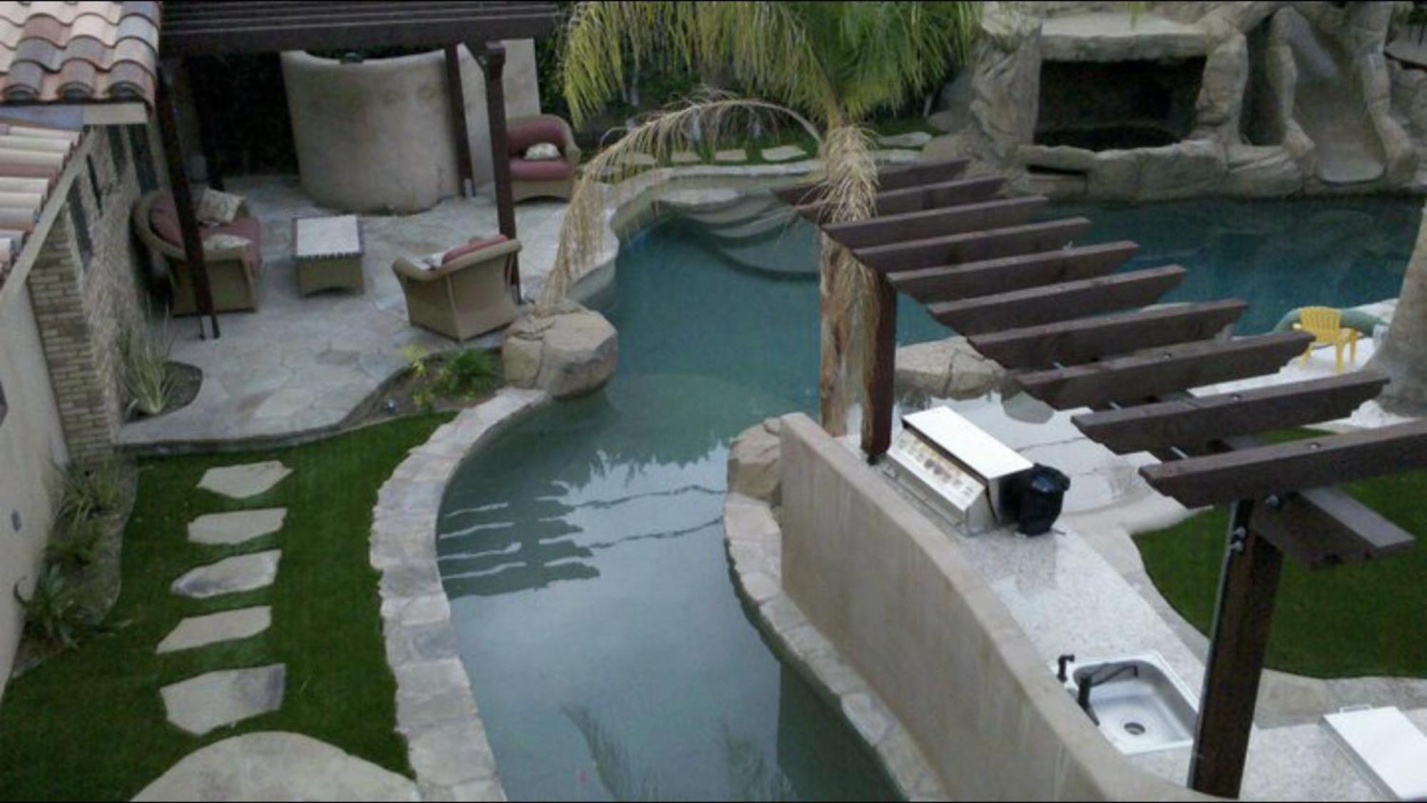 Warm Sands Villa-Moving River/Island Palm Springs Exteriör bild